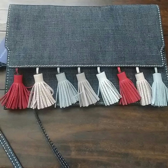 Rebecca Minkoff tassel crossbody. - Picture 3 of 6